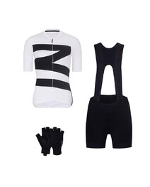 RIVANELLE Kolarski mega zestaw - MISSVELOAIRE - biały/czarny