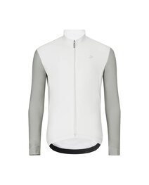 HOLOKOLO Koszulka kolarska z długim rękawem i spodnie - PERFORMANCE WINTER - beżowy/czarny