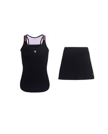 RIVANELLE SPARK - różowy/czarny