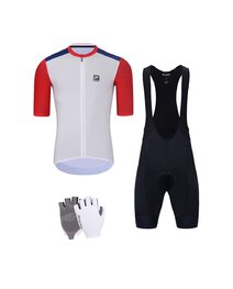 HOLOKOLO Kolarski mega zestaw - TECHNICAL - niebieski/biały/czarny