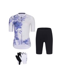 RIVANELLE Kolarski mega zestaw - FLOWERY LADY - niebieski/czarny/biały