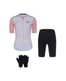 RIVANELLE Kolarski mega zestaw - TECHNICAL - różowy/zielony/czarny