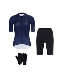 RIVANELLE Kolarski mega zestaw - VICTORIOUS GOLD - niebieski/czarny