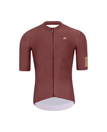 HOLOKOLO Krótka koszulka kolarska i spodenki - zestaw - czarny/brązowy