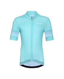 HOLOKOLO Krótka koszulka kolarska i spodenki - FLOW JUNIOR - czarny/zielony