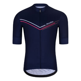 HOLOKOLO Krótka koszulka kolarska i spodenki - LEVEL UP  - czerwony/czarny