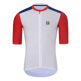 HOLOKOLO Krótka koszulka kolarska i spodenki - zestaw - czarny/biały/niebieski