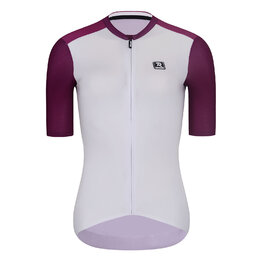 RIVANELLE Krótka koszulka kolarska i spodenki - TECHNICAL  - biały/czarny/bordowy