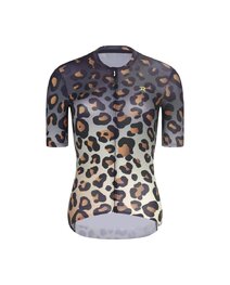 RIVANELLE Krótka koszulka kolarska i spodenki - WILDCAT - czarny/brązowy