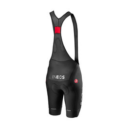 CASTELLI Krótkie spodnie kolarskie z szelkami - INEOS 2020 - czarny