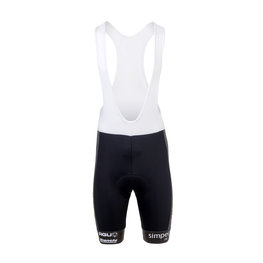 AGU Krótkie spodnie kolarskie z szelkami - JUMBO-VISMA 2019 - czarny