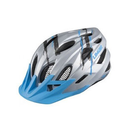 LIMAR Kask kolarski - 545 MTB - srebrny/niebieski