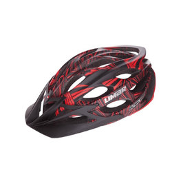 LIMAR Kask kolarski - ULTRALIGHT+ MTB - czarny/czerwony