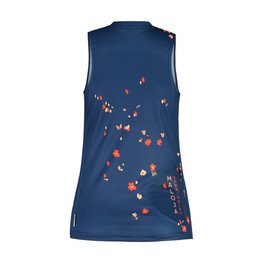 MALOJA Kolarski bezrękawnik - TRECIMEM. LADY - niebieski