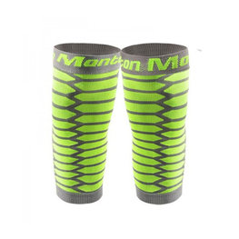 MONTON Kolarskie ochraniacze do kolan - FUNCTIONAL - zielony/szary