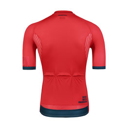 MONTON Koszulka kolarska z krótkim rękawem - QUEST - czerwony