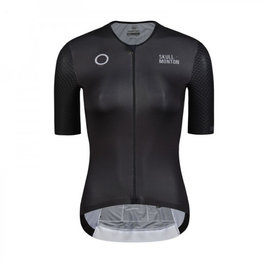 MONTON Koszulka kolarska z krótkim rękawem - SPIRIT LADY - czarny