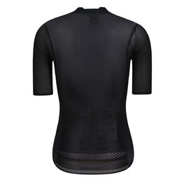 MONTON Koszulka kolarska z krótkim rękawem - PRO CARBONFIBER LADY - czarny