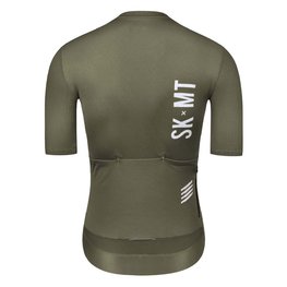 MONTON Koszulka kolarska z krótkim rękawem - SKULL ZEUS - zielony