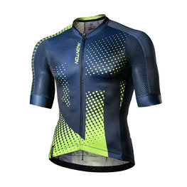 MONTON Koszulka kolarska z krótkim rękawem - ILLUMINATION - żółty/czarny