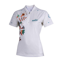 NALINI Koszulka kolarska z krótkim rękawem - AIS ROCKY 2 LADY MTB - beżowy