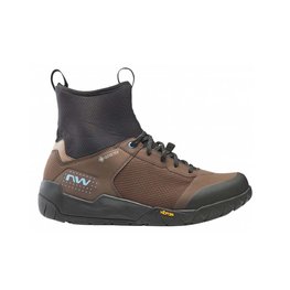 NORTHWAVE Buty rowerowe - MULTICROSS MID GTX - brązowy/czarny