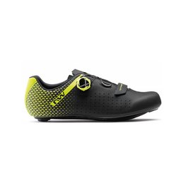 NORTHWAVE Buty rowerowe - CORE PLUS 2 - żółty/czarny