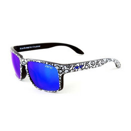 Okulary kolarskie - W0W.1SK.AMO - czarny/biały