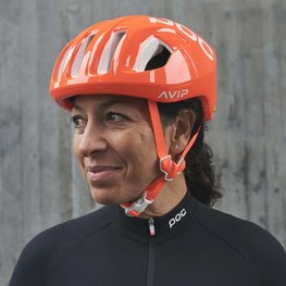 POC Kask kolarski - VENTRAL MIPS - pomarańczowy