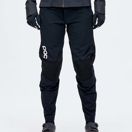 POC Długie spodnie kolarskie bez szelek - RESISTANCE PRO DH - czarny