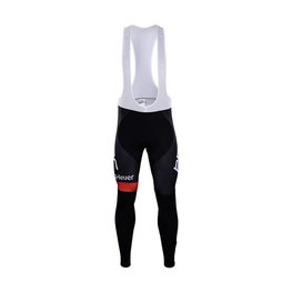 Długie spodnie kolarskie z szelkami - BMC 2018 SUMMER - czarny