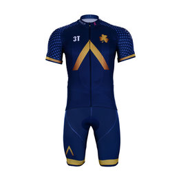 BONAVELO Krótka koszulka kolarska i spodenki - AQUA BLUE 2018 - niebieski