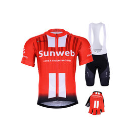 BONAVELO Kolarski mega zestaw - SUNWEB 2019 - czarny/czerwony