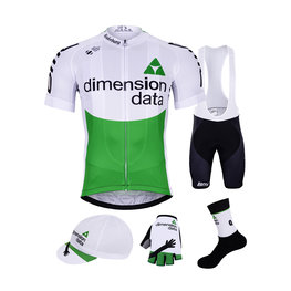 BONAVELO Kolarski mega zestaw - DIMENSION DATA 2019 - czarny/biały/zielony