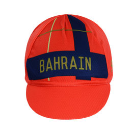 Czapka kolarska - BAHRAIN MERIDA 2019 - czerwony/niebieski