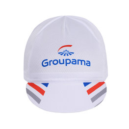 Czapka kolarska - GROUPAMA FDJ 2019 - biały