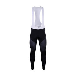 BONAVELO Długie spodnie kolarskie z szelkami - CCC RENO 2019 SUMMER - czarny