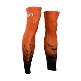 Kolarskie ochraniacze na nogi - CCC RENO 2019 - pomarańczowy/czarny