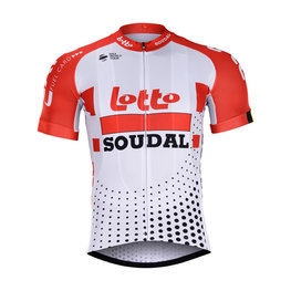 BONAVELO Koszulka kolarska z krótkim rękawem - LOTTO SOUDAL 2019 - biały