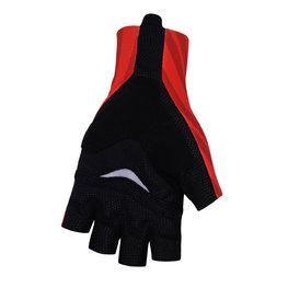 BONAVELO Kolarskie rękawiczki z krótkimi palcami - SUNWEB 2020 - czerwony