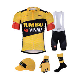 BONAVELO Kolarski mega zestaw - JUMBO-VISMA 2020 - czarny/żółty