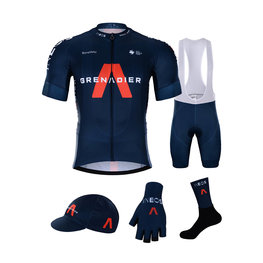 BONAVELO Kolarski mega zestaw - INEOS GRENADIERS '21 - czerwony/niebieski