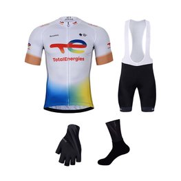 BONAVELO Kolarski mega zestaw - TOTAL ENERGIES 2025 - czerwony/biały/niebieski/czarny/żółty
