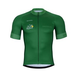 BONAVELO Koszulka kolarska z krótkim rękawem - TOUR DE FRANCE 2024 - zielony