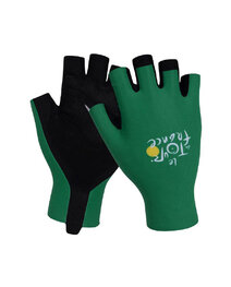 BONAVELO Kolarskie rękawiczki z krótkimi palcami - TOUR DE FRANCE 2025 - zielony