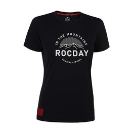 ROCDAY Koszulka kolarska z krótkim rękawem - MONTY LADY - czarny