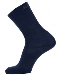 SANTINI Kolarskie klasyczne skarpetki - WOOL SOCKS - niebieski