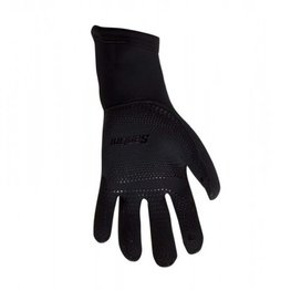 SANTINI Kolarskie rękawiczki z długimi palcami - NEO BLAST NEOPRENE - czarny