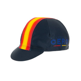 SANTINI Czapka kolarska - LA VUELTA 2019 - żółty/czerwony/czarny