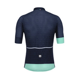 SANTINI Koszulka kolarska z krótkim rękawem - SOFFIO - niebieski